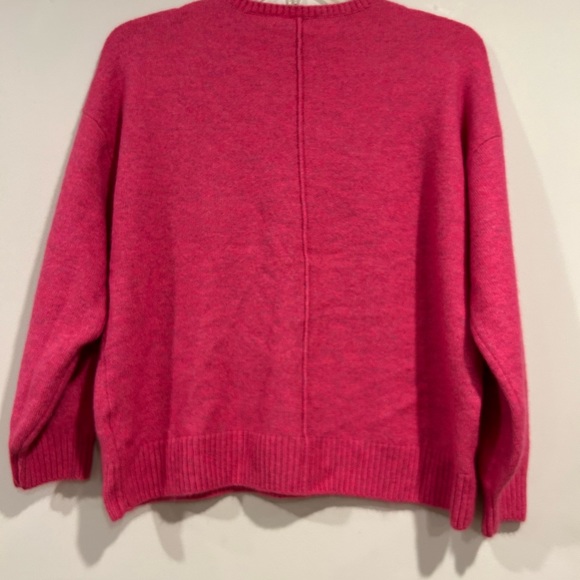 Vince Camuto Pink Sweater Large - Picture 4 of 4